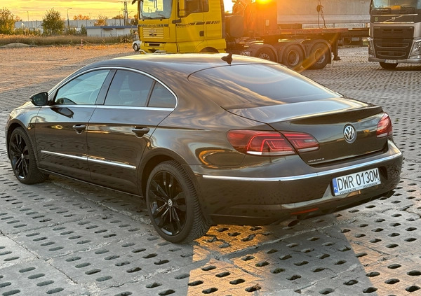 Volkswagen CC cena 43900 przebieg: 216000, rok produkcji 2014 z Szamotuły małe 92